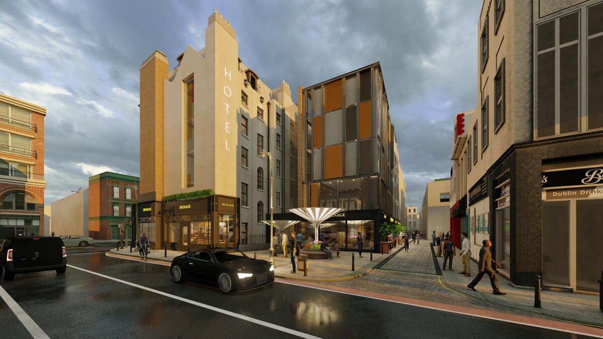 Mercantile Hotel C W O Brien Architects